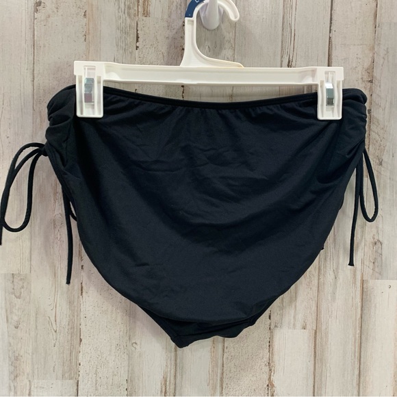 Athleta Black Cinch Bikini Bottoms Scrunch - Picture 3 of 6